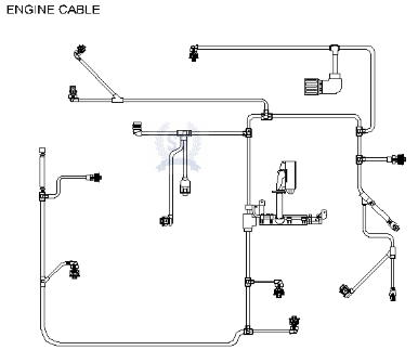 5801860849 CABLE MOTOR