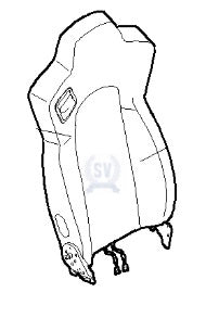 42580852 RESPALDO DE ASIENTO