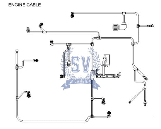 5802490546 CABLE MOTOR