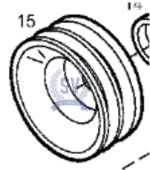 61319245 POLEA ALTERNADOR